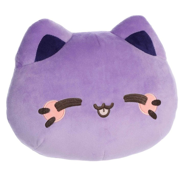 Aurora - Tasty Peach - Meowchi Face Plush - 10" Ube Plush - Fundom