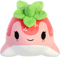 Aurora World Tasty Peach - 7" Strawberry Nomwhal Plush - Fundom