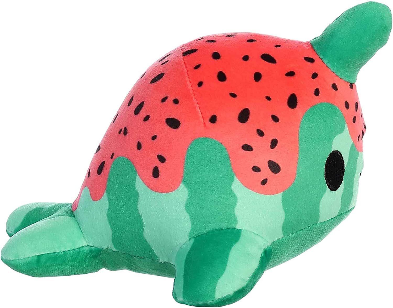 Aurora World Tasty Peach - 7" Watermelon Nomwhal Plush - Fundom
