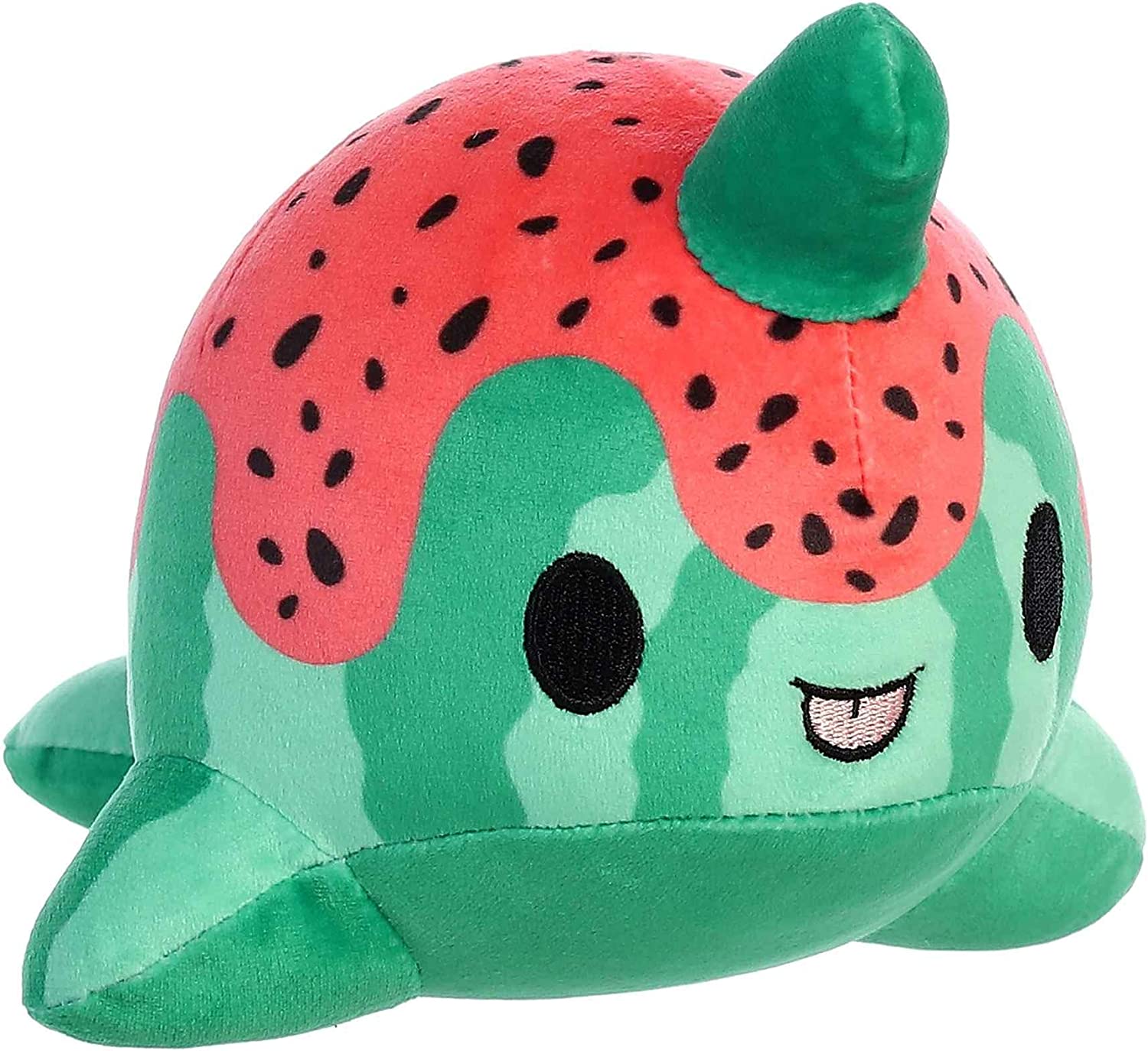Aurora World Tasty Peach - 7" Watermelon Nomwhal Plush - Fundom