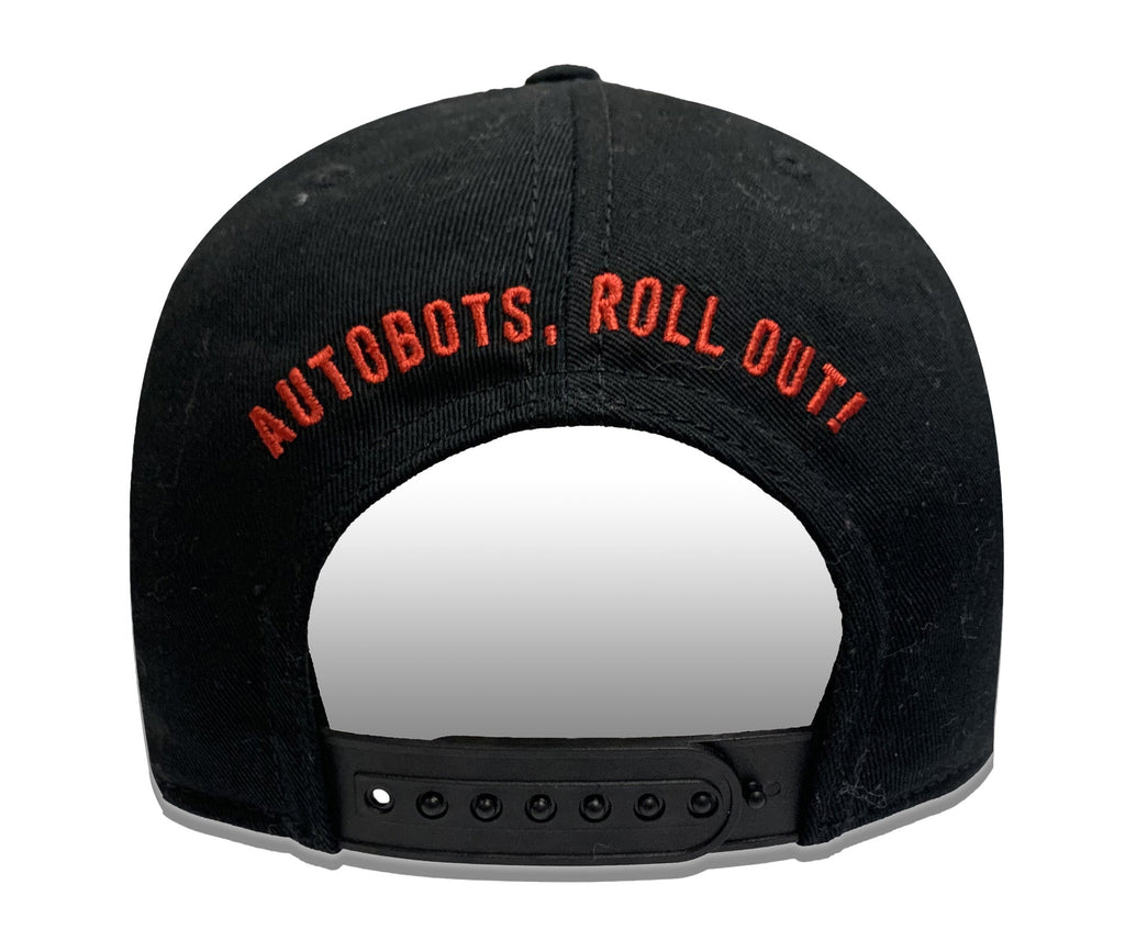 Transformers - Autobots Color Shield 80s Cartoon Black Snapback Hat