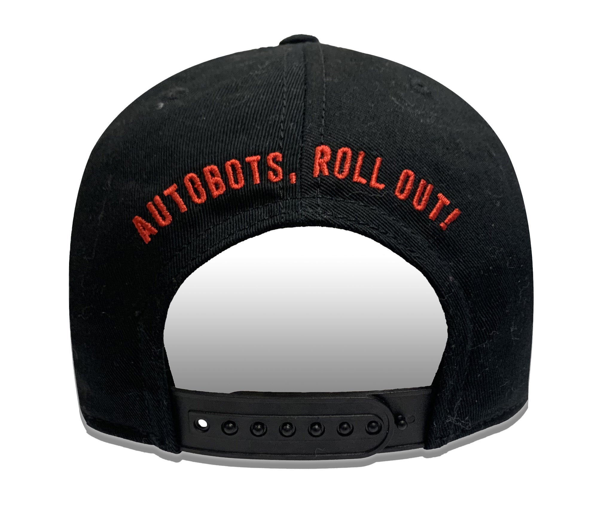 Transformers Autobots Color Shield 80's Cartoon Black Snapback Cap Hat