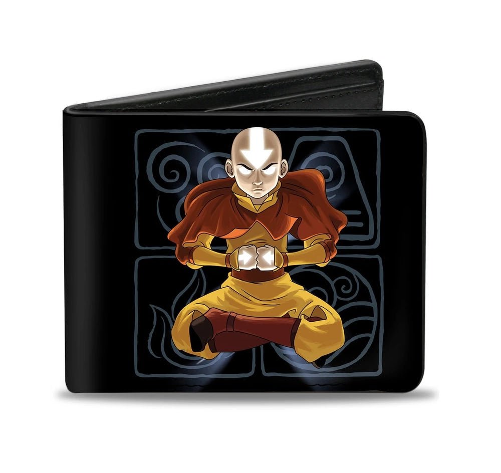 Avatar the Last Airbender Aang Meditating Pose Bifold Wallet - Fundom