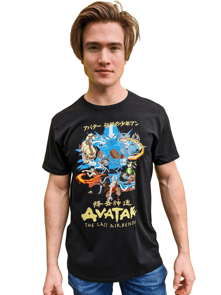 Avatar The Last Airbender Poster Release Adult T Shirt - Fundom
