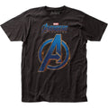 Avengers End Game Logo Marvel Adult T-Shirt - Fundom
