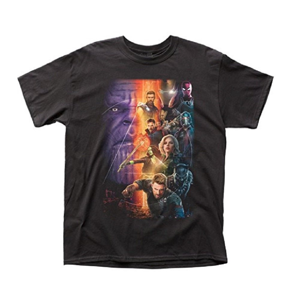 Avengers Infinity War Movie Poster Marvel Adult T-Shirt - Fundom