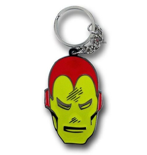 Avengers Iron Man Face Marvel Comics Keychain Key Ring - Fundom