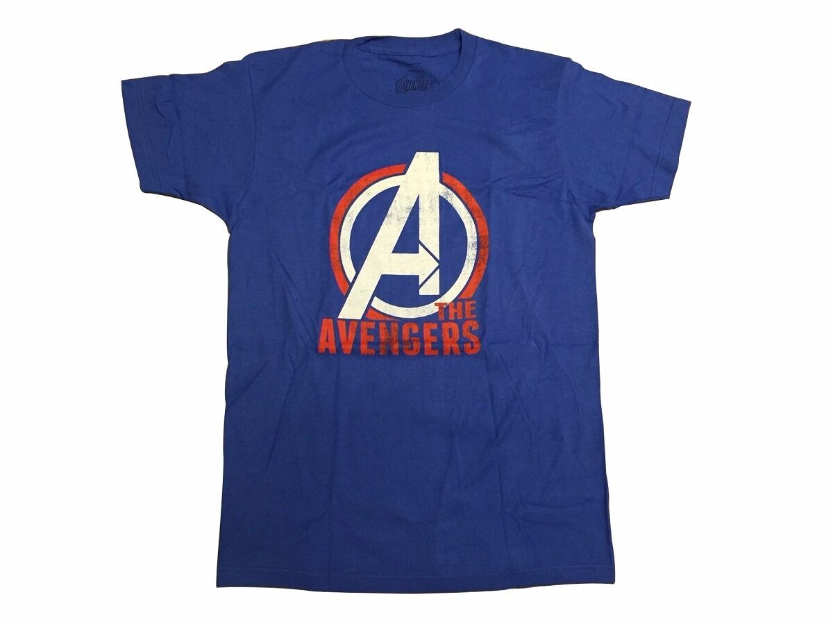 Avengers Logo Marvel Comics Adult T-Shirt - Fundom