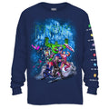 Avengers Space Team Vs Thanos Marvel Adult Long Sleeve T Shirt - Fundom