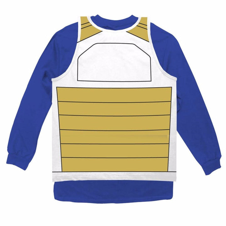Dragon Ball Z Vegeta Saiyan Armor Costume Cosplay Shirt