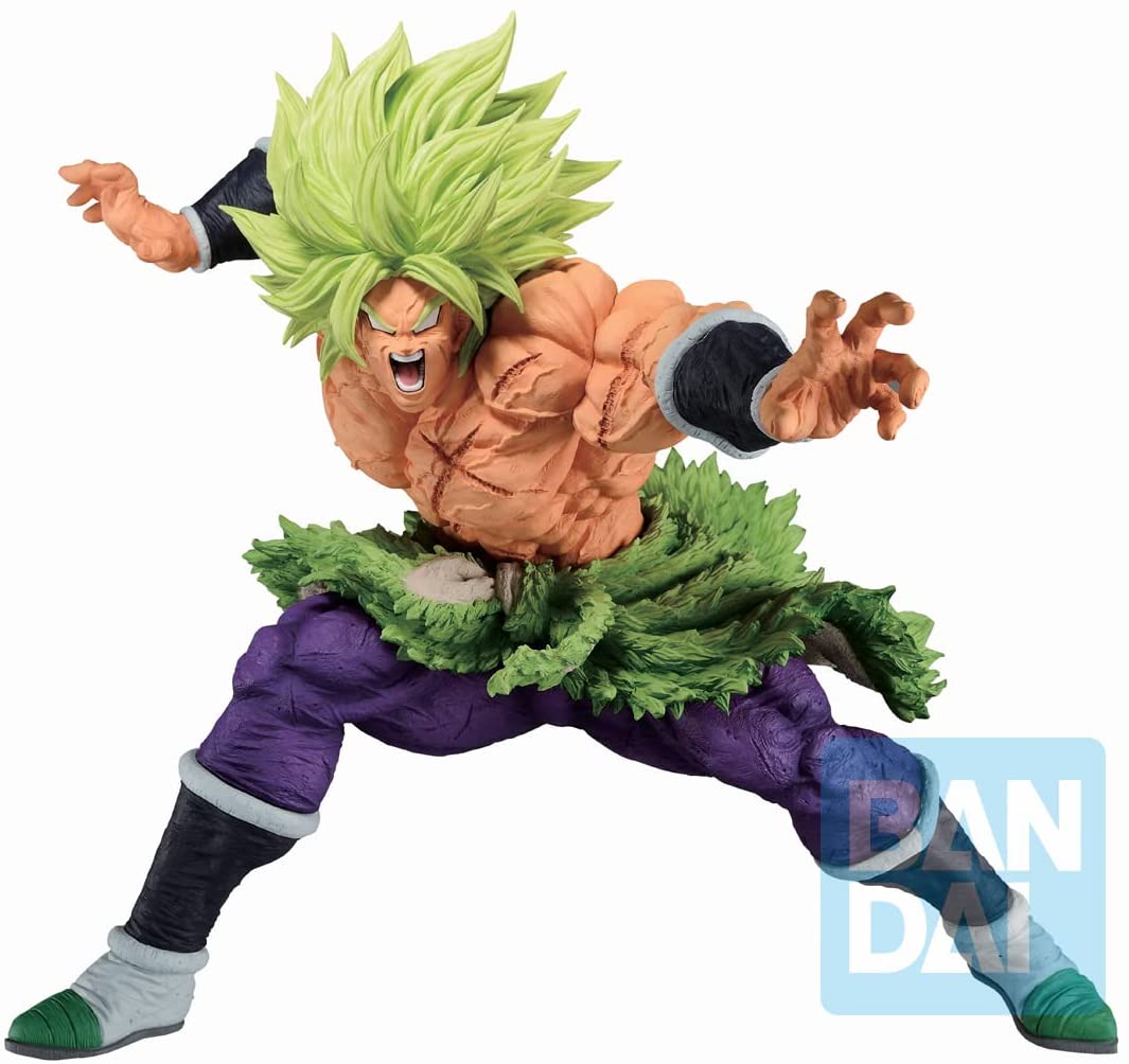 Bandai Ichiban Dragon Ball Super Full Power Super Saiyan Broly Back to The Film Ichibansho Figure - Fundom