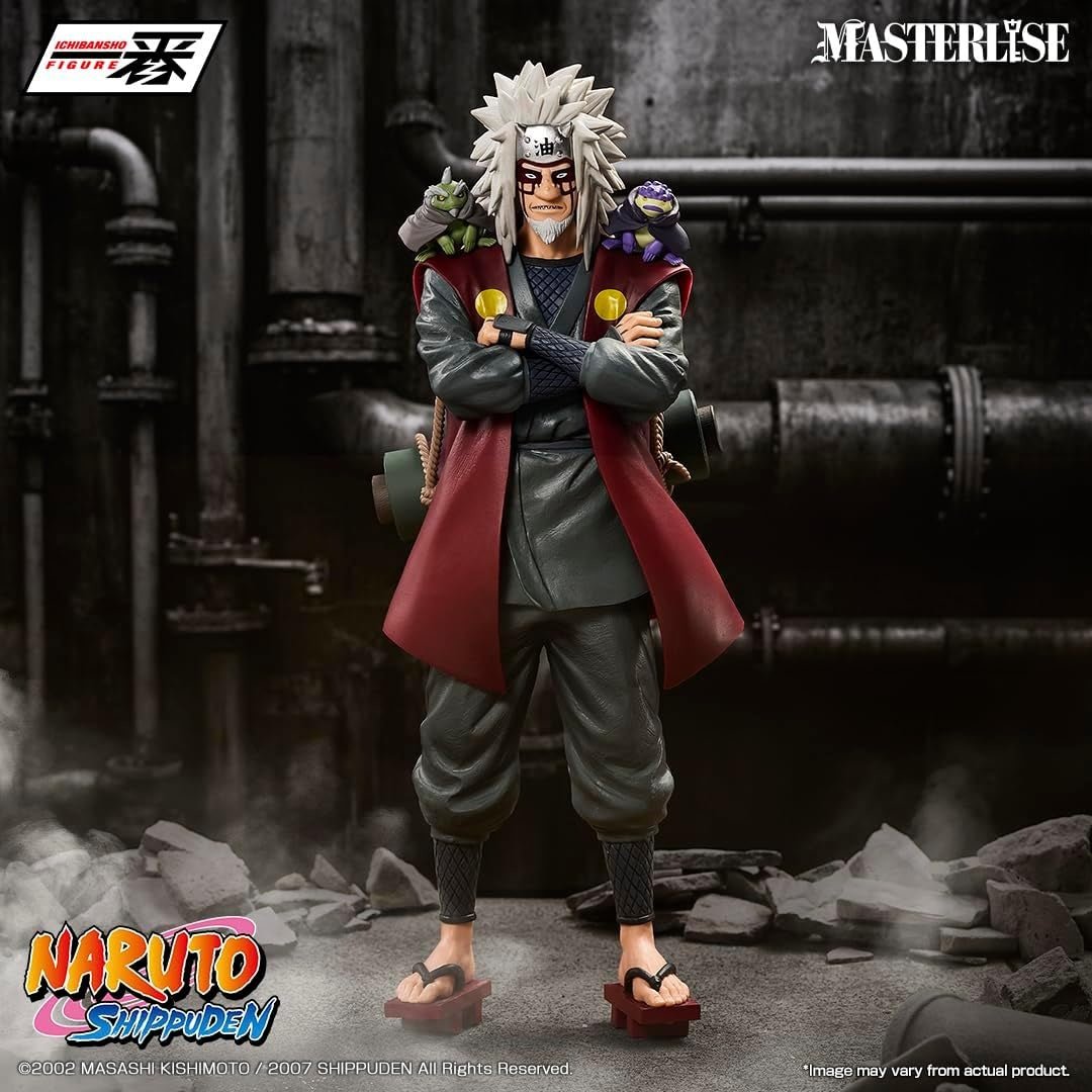 Bandai Naruto Shippuden Jiraiya Sage Mode Masterlise Ichibansho Figure - Fundom