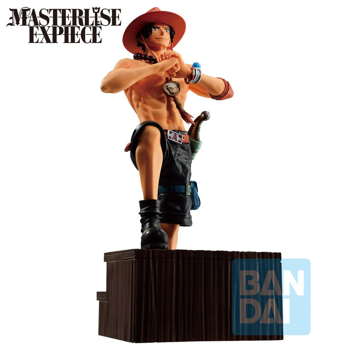 Bandai Spirits - One Piece - Portgas D. Ace Whitebeard Pirates Masterlise Ichibansho Figure - Fundom