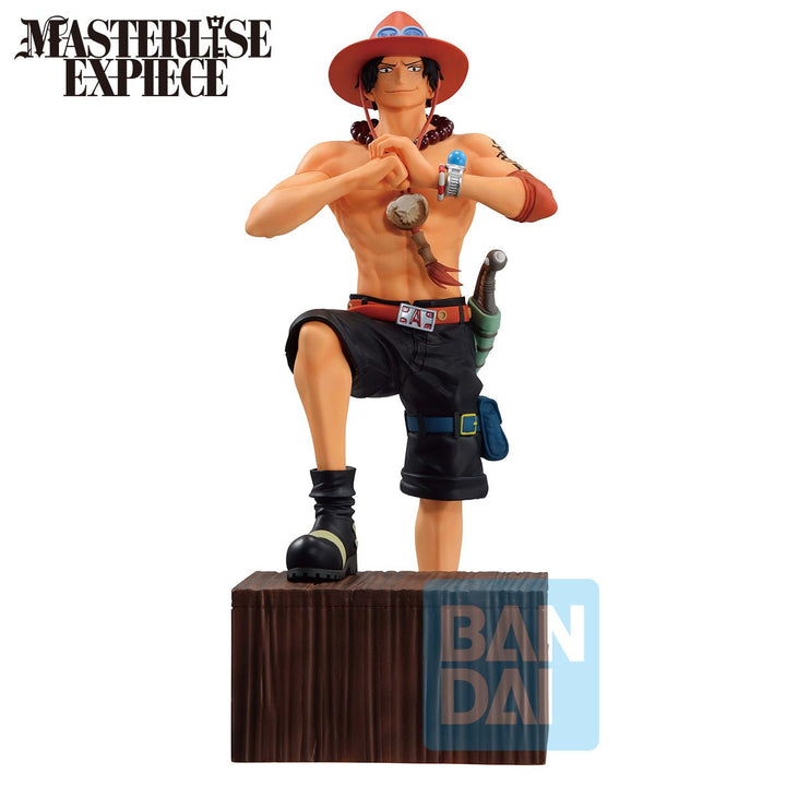 Bandai Spirits - One Piece - Portgas D. Ace Whitebeard Pirates Masterlise Ichibansho Figure - Fundom