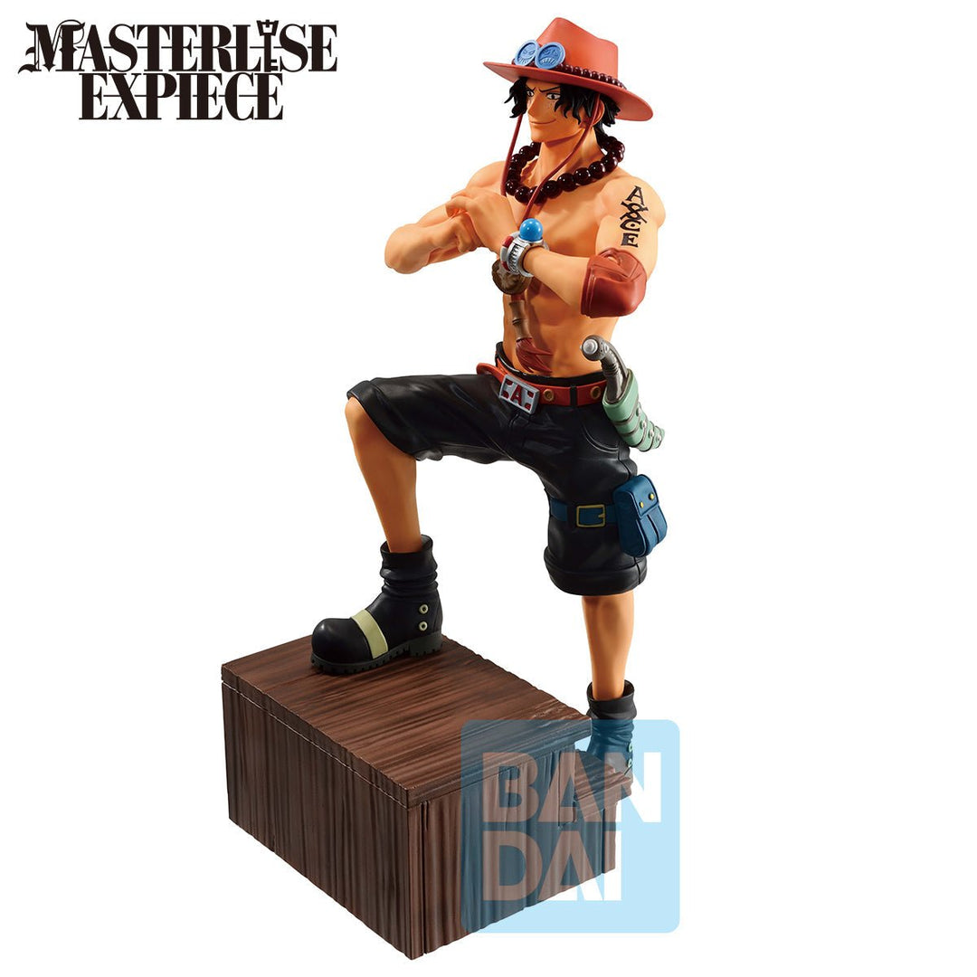 Bandai Spirits - One Piece - Portgas D. Ace Whitebeard Pirates Masterlise Ichibansho Figure - Fundom