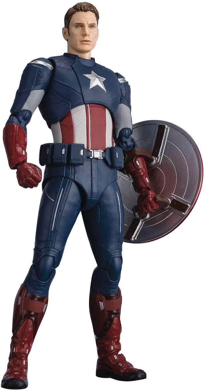 Bandai Tamashii Nations S.H.Figuarts - Avengers Endgame - Captain America Cap VS. Cap Edition Action Figure - Fundom