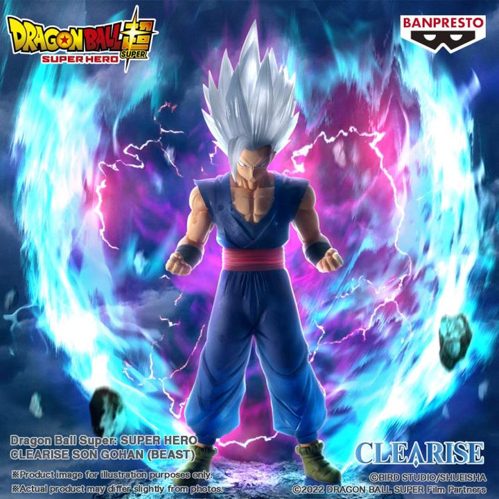 Banpresto Dragon Ball Super: Super Hero Son Gohan Beast Clearise Bandai Spirits Figure - Fundom