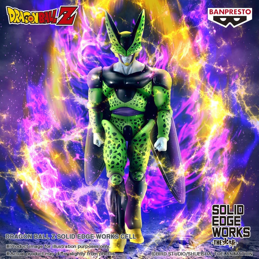 Banpresto - Dragon Ball Z - Perfect Cell Solid Edge Works Bandai Spirits Figure - Fundom