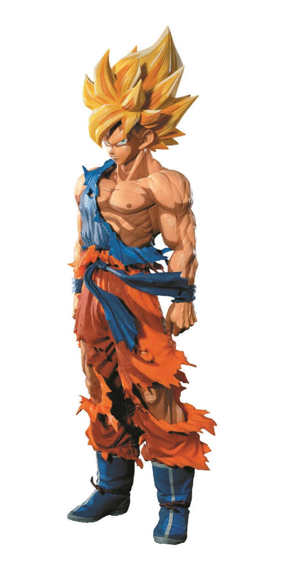 Banpresto Dragon Ball Z Super Master Stars Piece Manga Dimensions Super Saiyan Goku Figure - Fundom