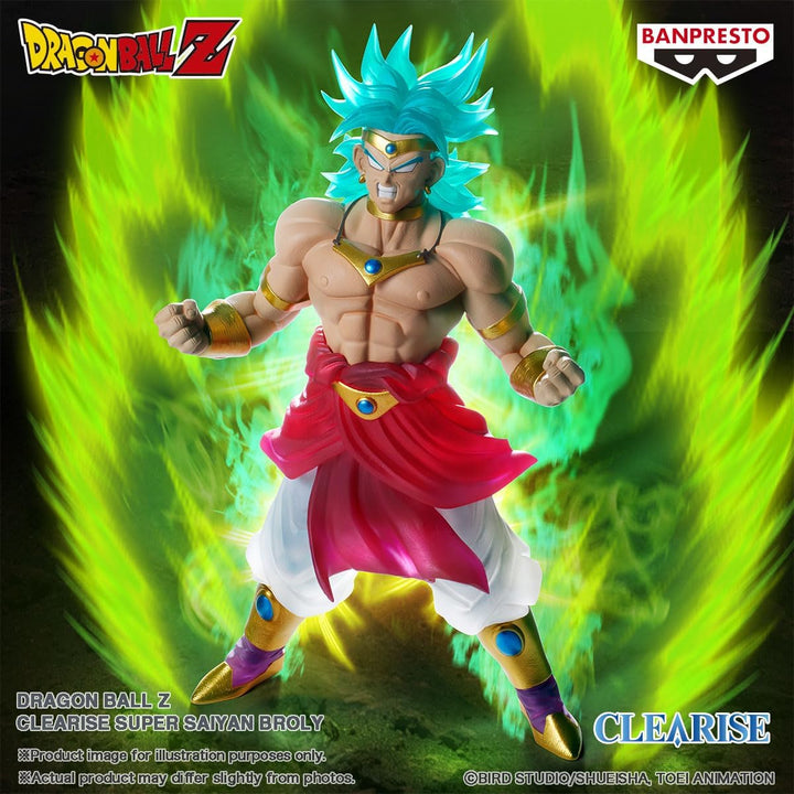 Banpresto - Dragon Ball Z - Super Saiyan Broly Bandai Spirits Clearise Figure - Fundom