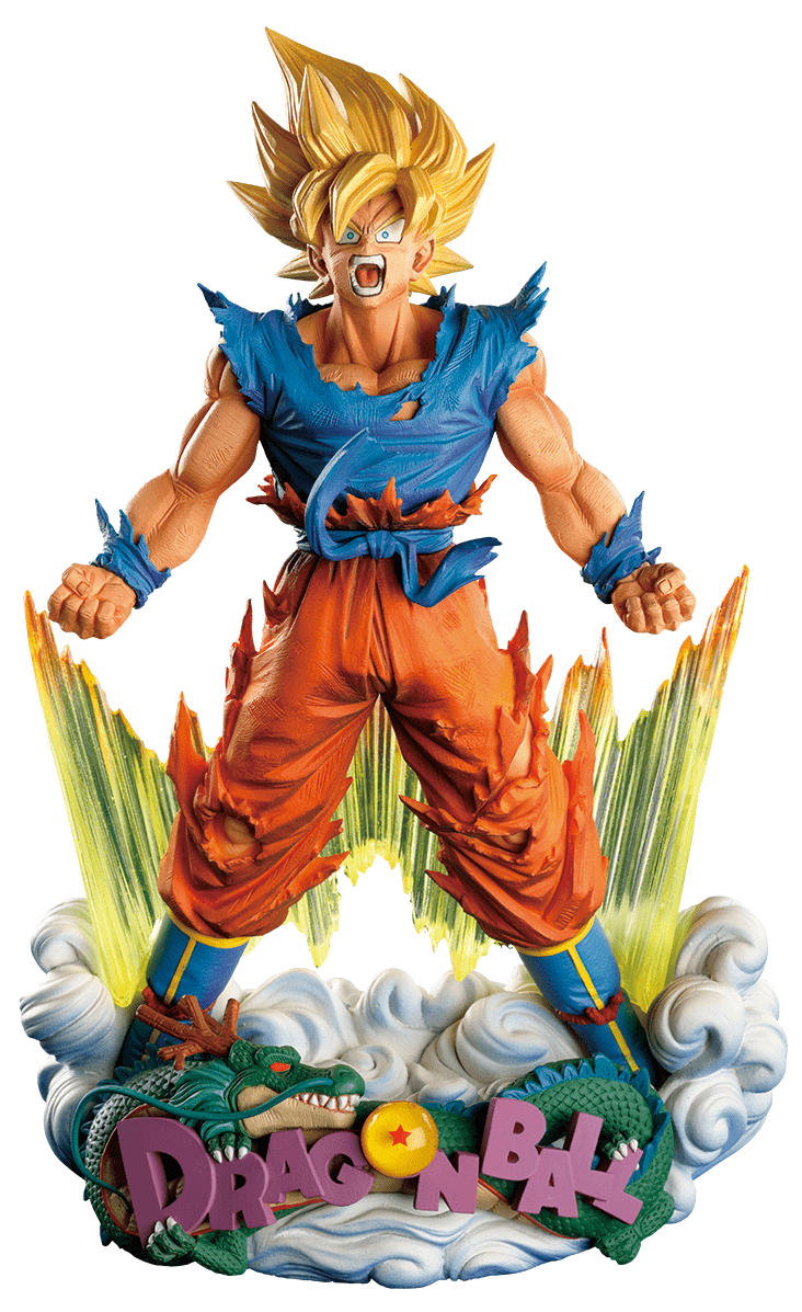 Banpresto - Dragon Ball Z The Son Goku The Brush Super Master Stars Diorama Figure - Fundom
