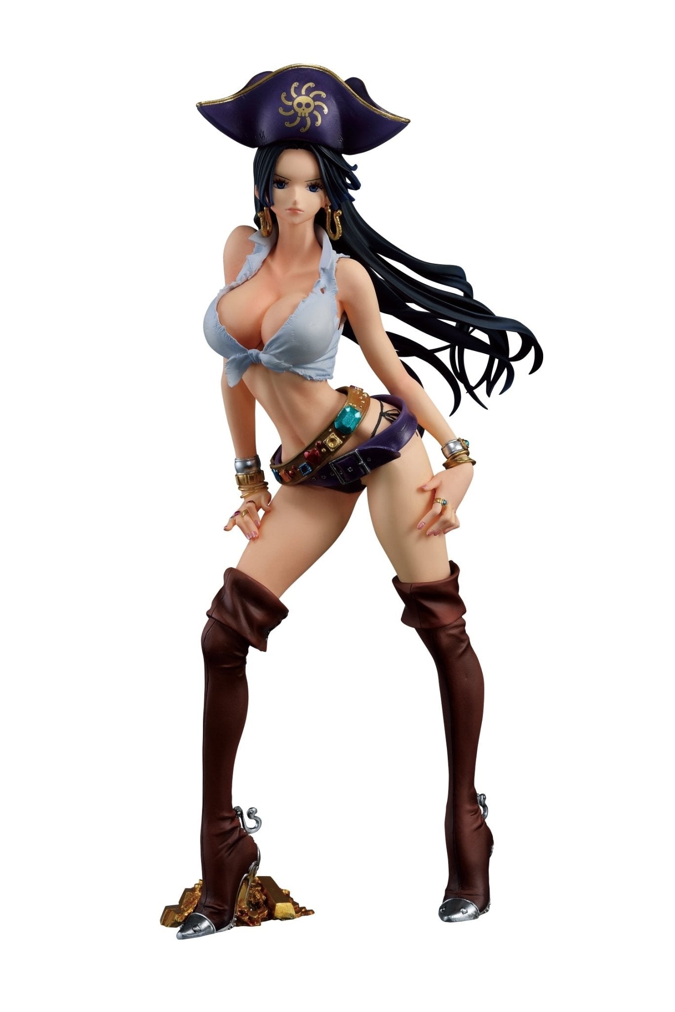 Banpresto One Piece Chronicle Flag Diamond Ship Boa Hancock Figure - Fundom