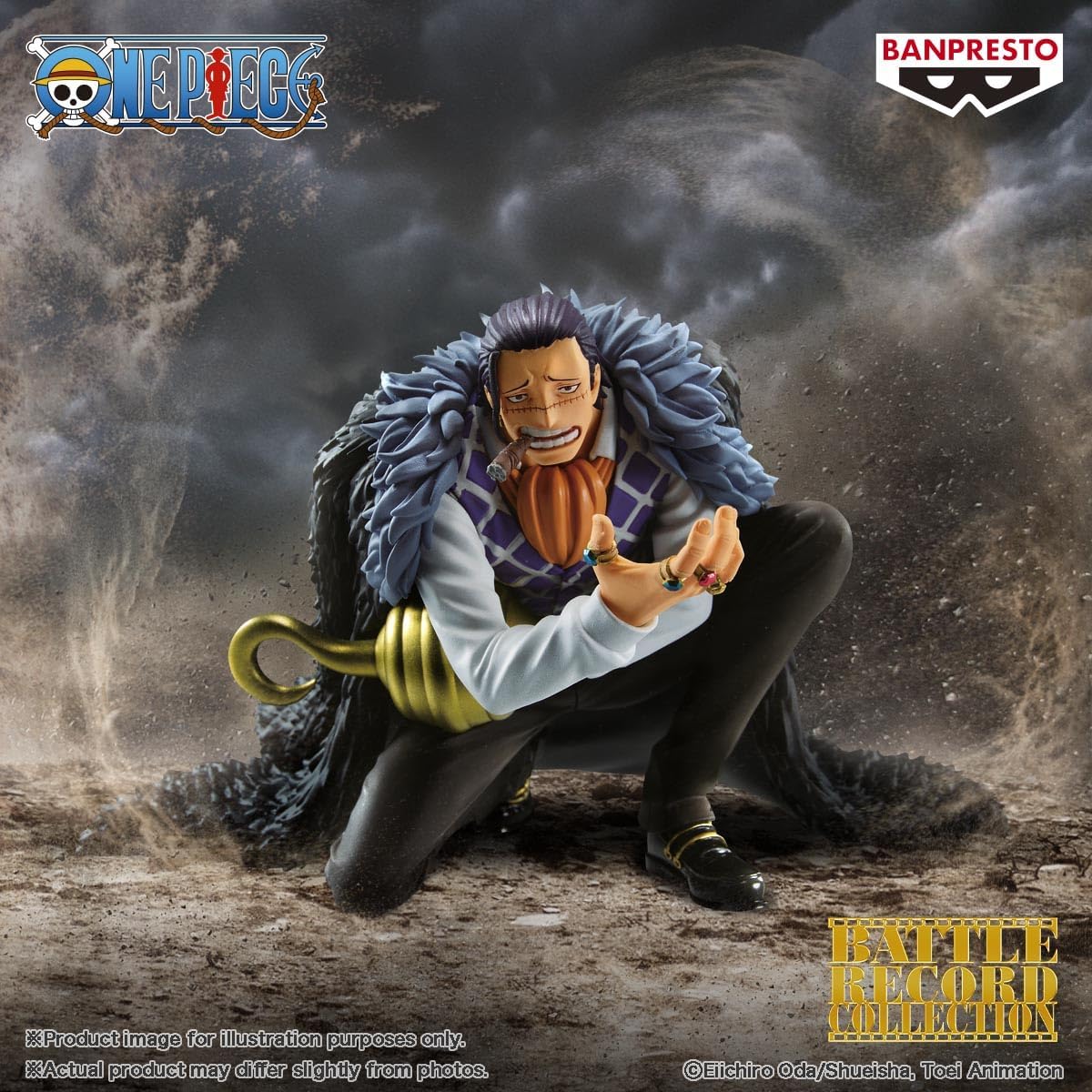 Banpresto - One Piece - Crocodile Battle Record Collection Bandai Spirits Figure - Fundom