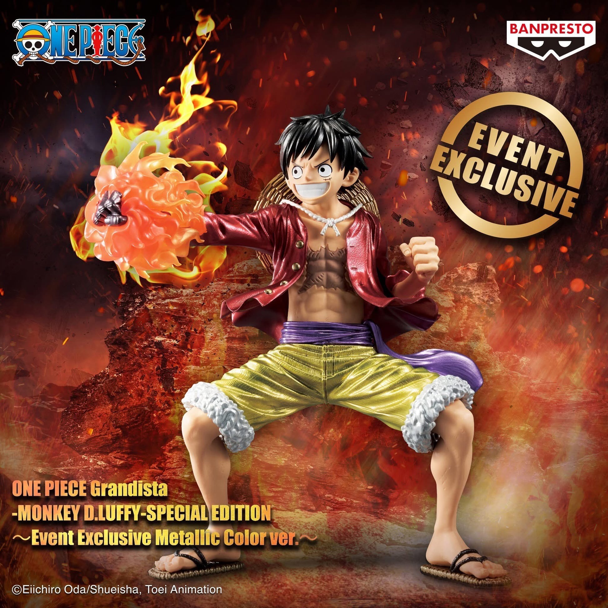 Banpresto - One Piece - Monkey D. Luffy Grandista Special Edition - Fundom