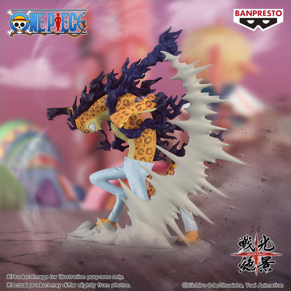 Banpresto One Piece Rob Lucci Cat - Cat Fruit Model: Leopard Awakened Form Senkozekkei Bandai Spirits Figure - Fundom