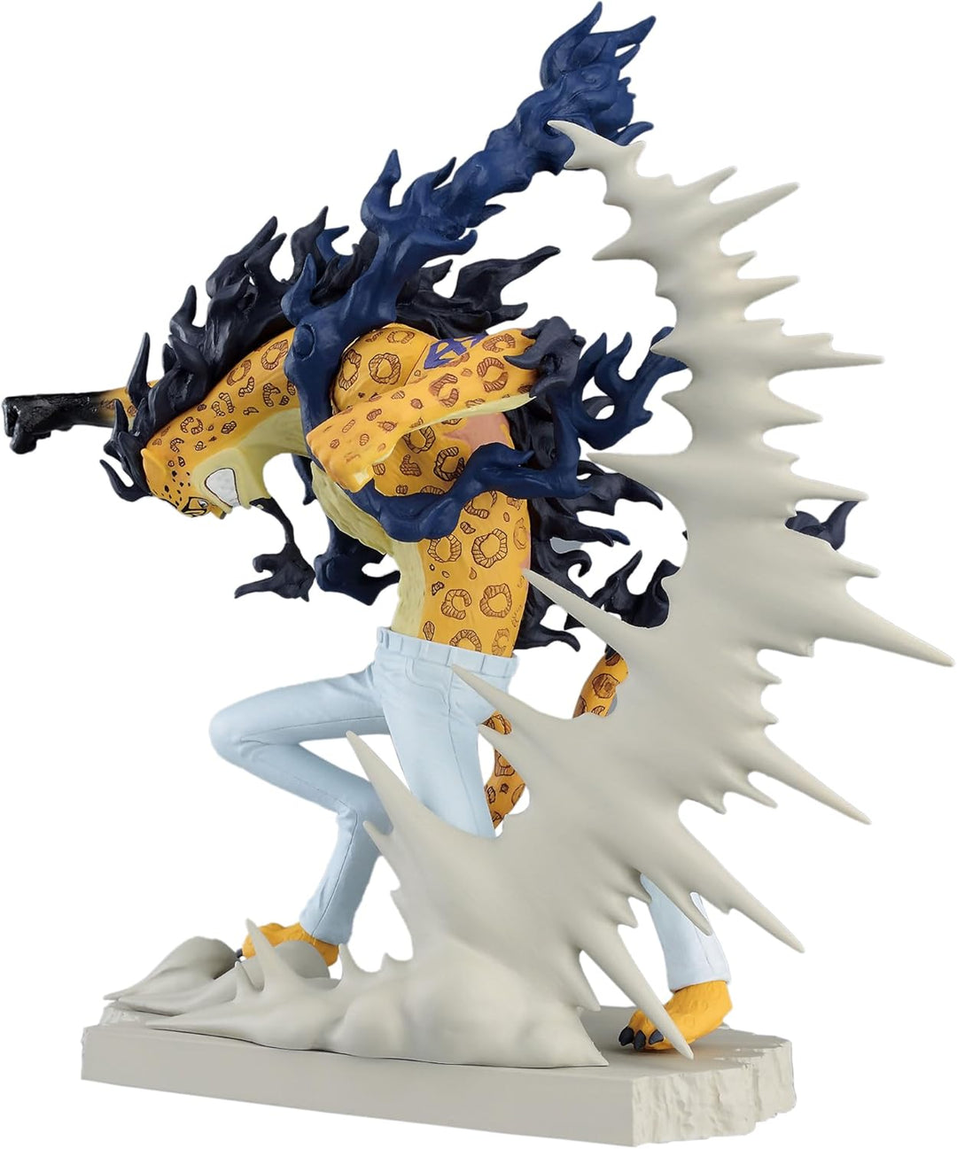 Banpresto One Piece Rob Lucci Cat - Cat Fruit Model: Leopard Awakened Form Senkozekkei Bandai Spirits Figure - Fundom