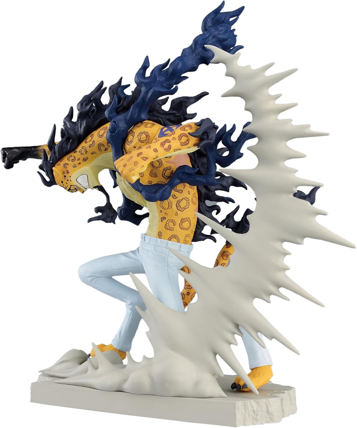 Banpresto One Piece Rob Lucci Cat - Cat Fruit Model: Leopard Awakened Form Senkozekkei Bandai Spirits Figure - Fundom