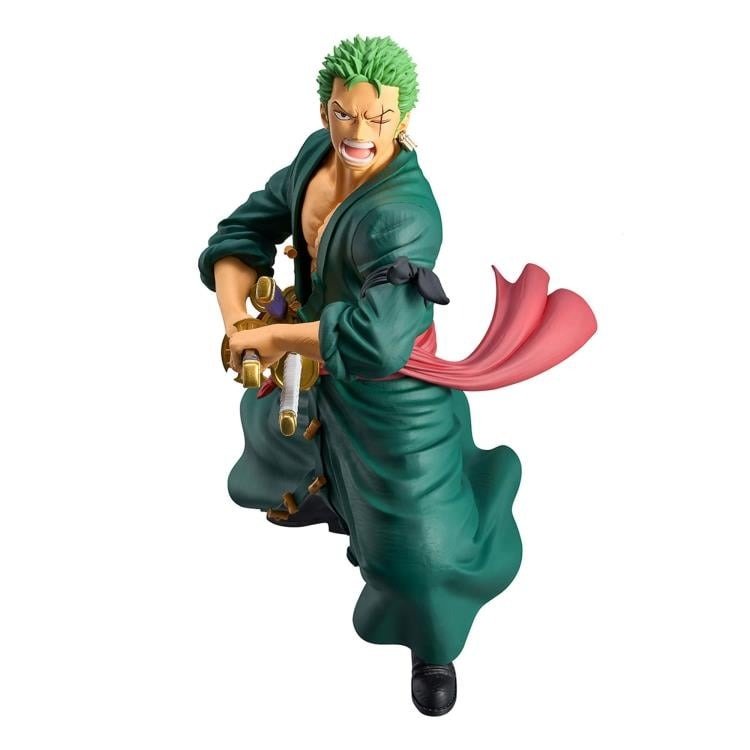 Banpresto One Piece Roronoa Zoro Grandista Bandai Spirits Figure - Fundom