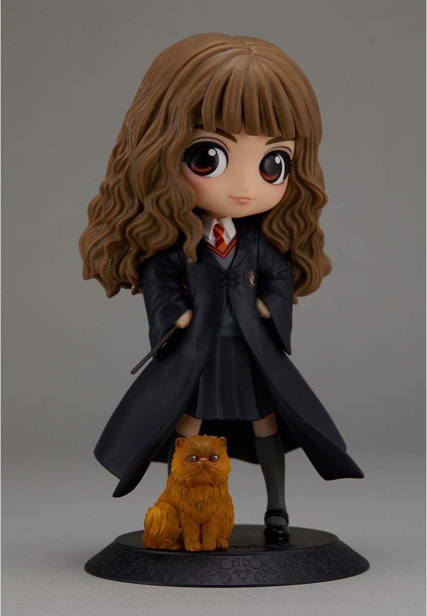 Banpresto Q posket Harry Potter Hermione Granger with Crookshanks Figure - Fundom