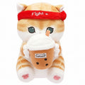 Mofusand Boba Barista Cat Plush 9"