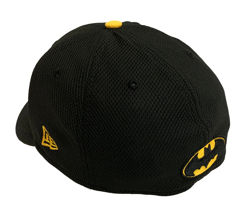 New Era DC Comics Batman Black and Gold Symbol 39THIRTY Hat