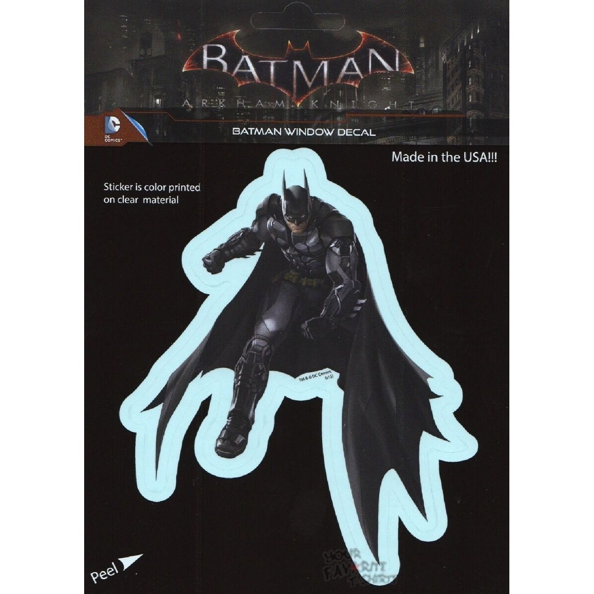 Batman Arkham Knight DC Comics Decal Car Window Laptop Tablet - Fundom