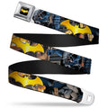 Batman Bat Shield Urban Legend Action Pose Full Color Seatbelt Belt - Fundom
