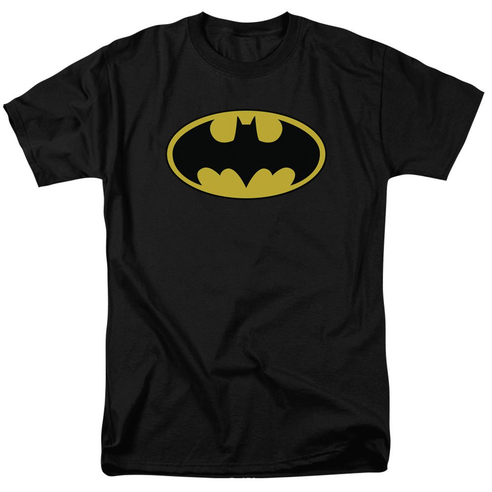 Batman Classic Logo Symbol DC Comics Adult T-Shirt - Fundom
