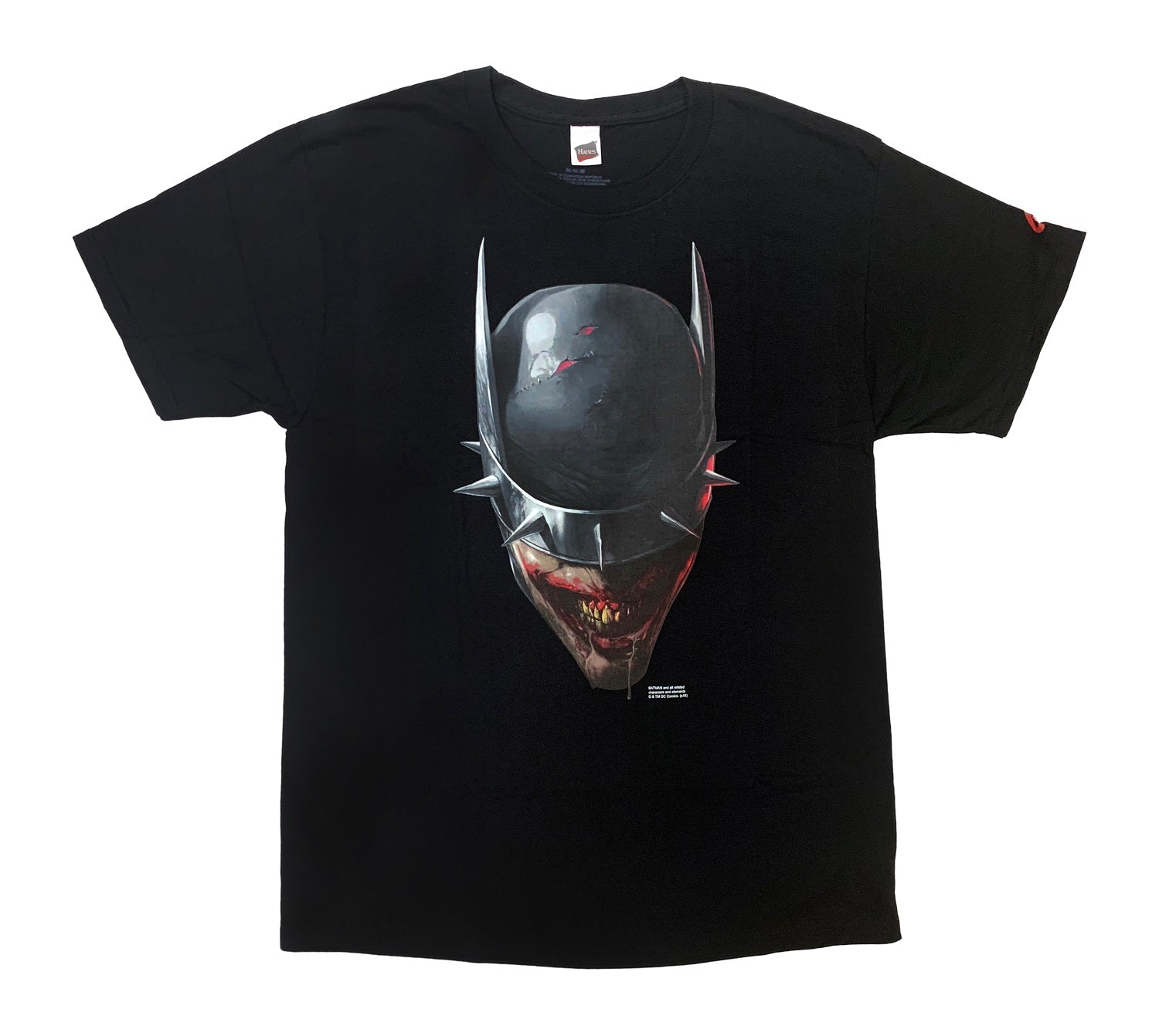 Batman DNM Who Lauges DC Comics Adult Short Sleeve T-Shirt - Fundom
