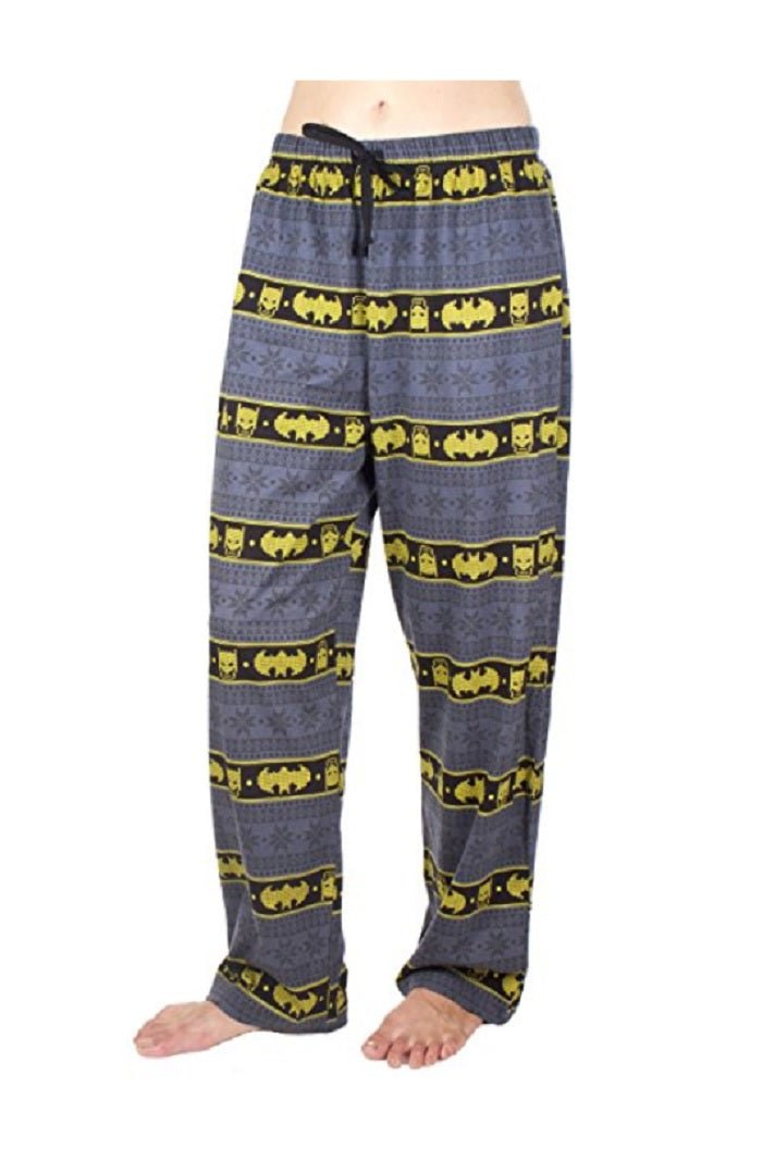 Batman Fair Isle DC Comics Lounge Sleep Pants - Fundom