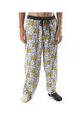 Batman Grey and Yellow Pajama Sleep Pants - Fundom