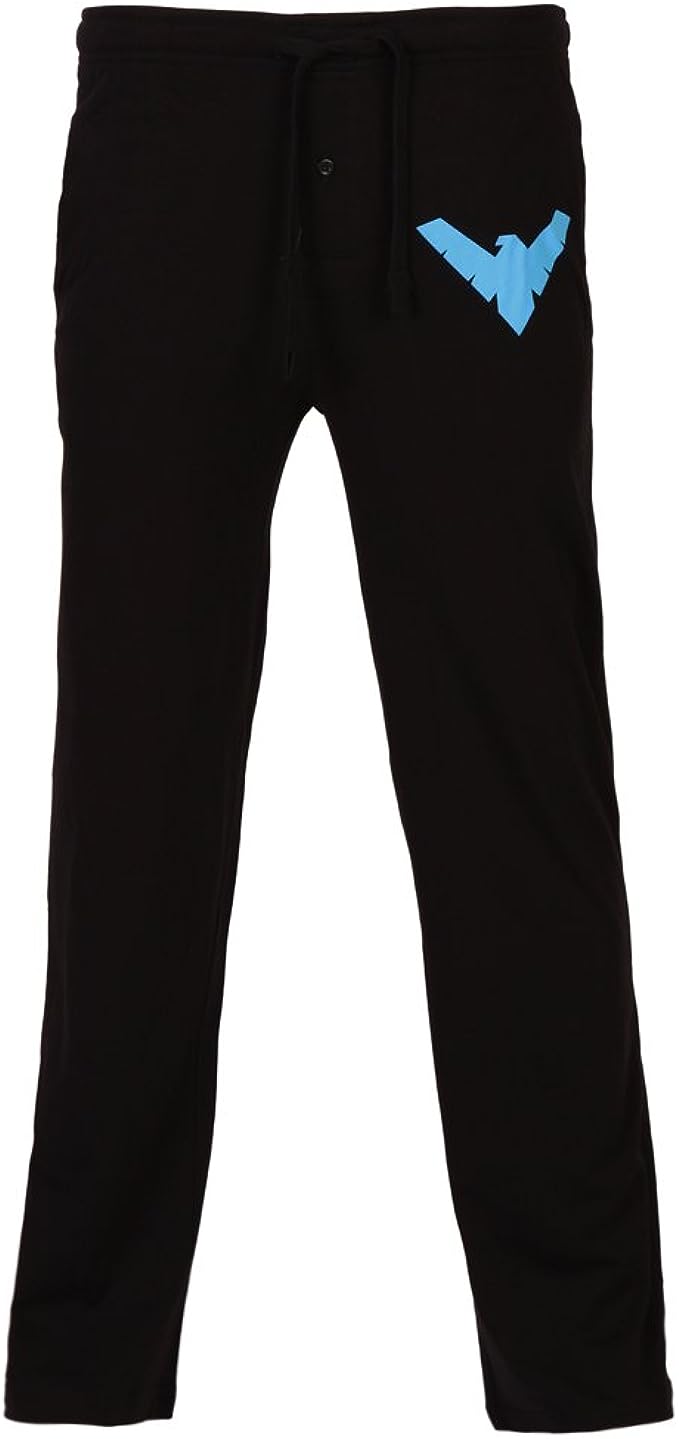 Batman Nightwing Logo DC Comics Pajama Sleep Pants - Fundom
