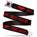 Batman Red Hood Logo Full Color Seatbelt Belt - Fundom