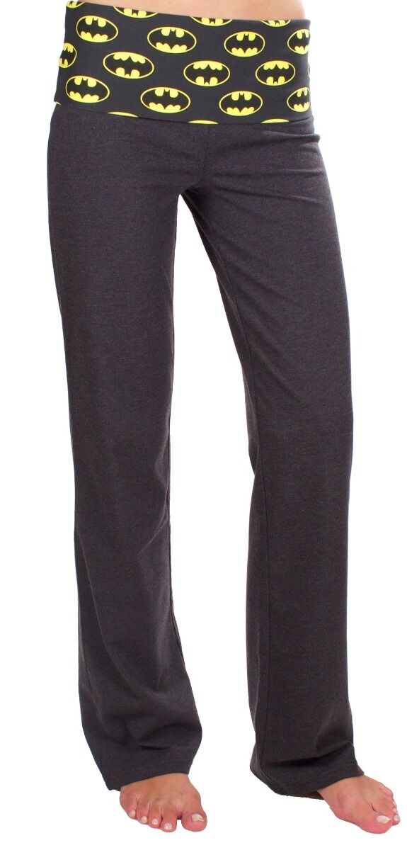 Batman Symbol DC Comics Lounge Yoga Pants - Fundom