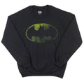 Batman Symbol Distressed Logo DC Comics Crew Neck Fleece - Fundom