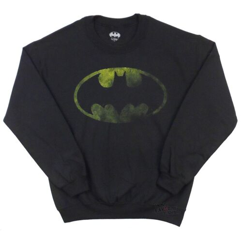Batman Symbol Distressed Logo DC Comics Crew Neck Fleece - Fundom