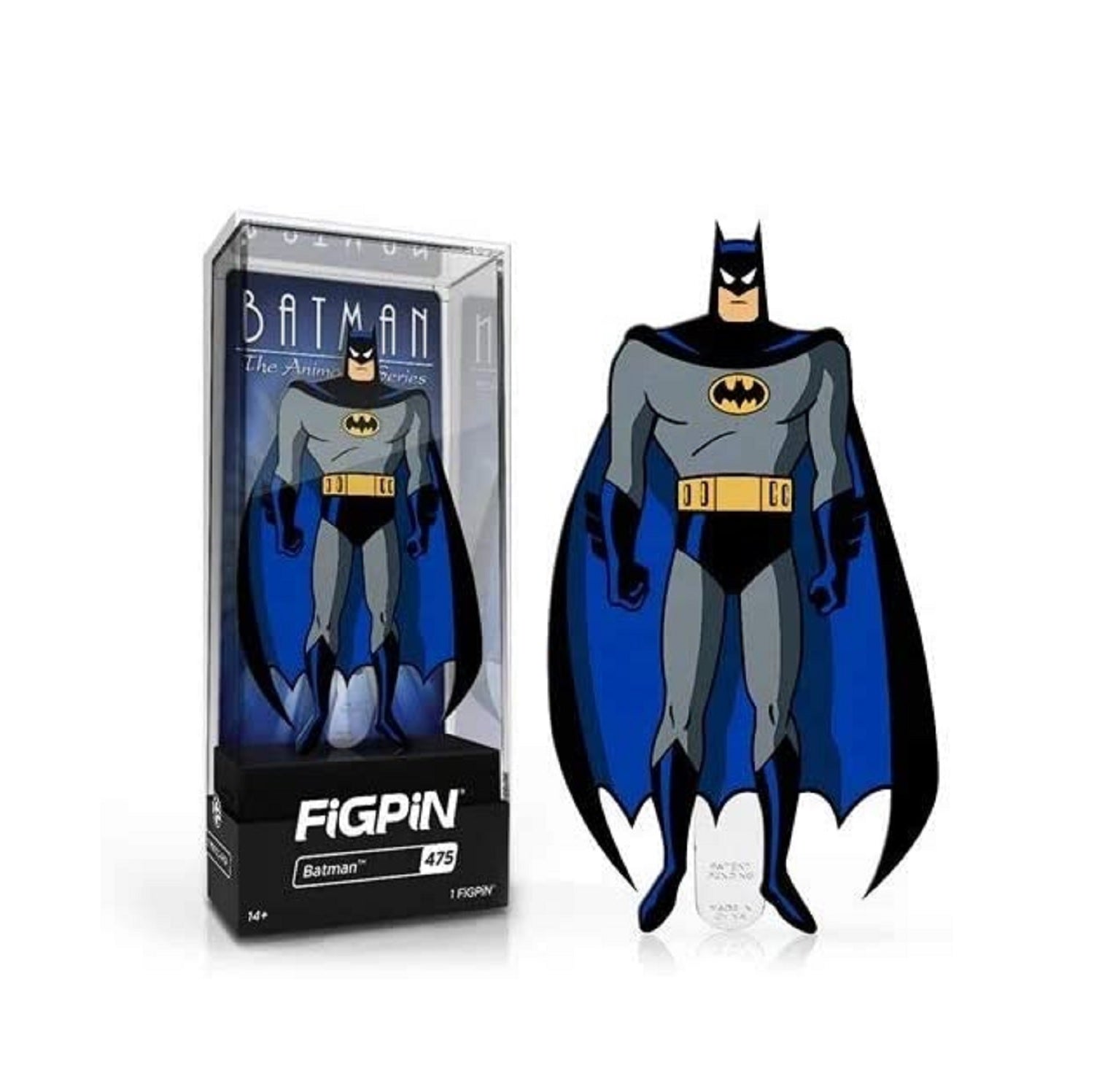 Batman: The Animated Series Batman FiGPiN Classic Enamel Pin - Fundom