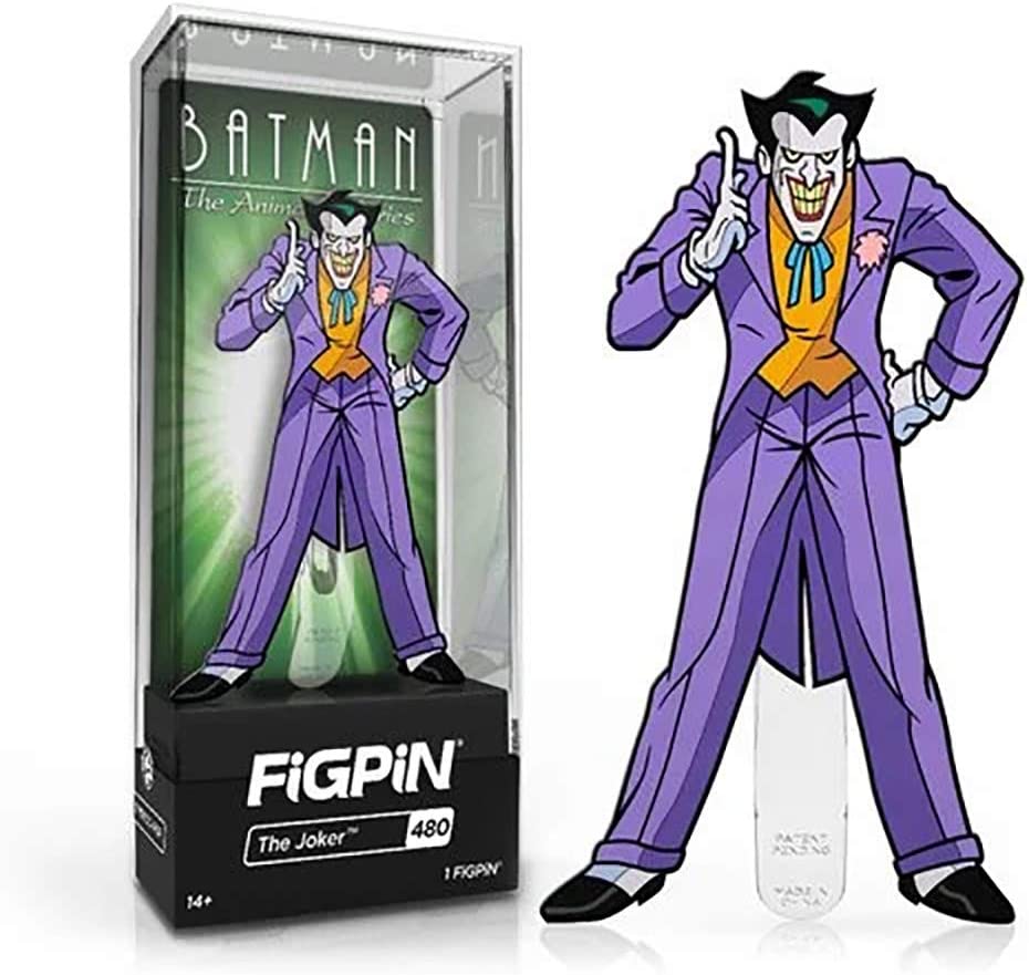 Batman: The Animated Series Joker FiGPiN Classic Enamel Pin - Fundom