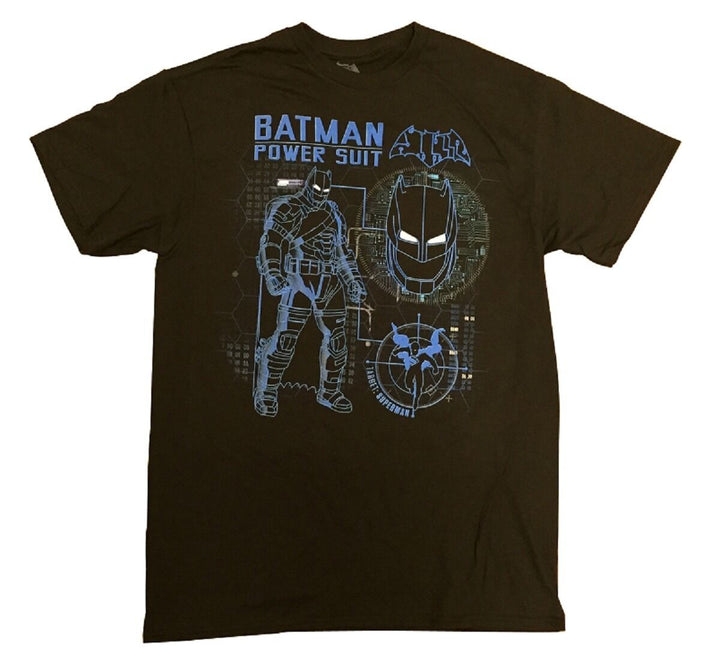 Batman Vs Superman Movie Batman Power Suit Adult T-Shirt - Fundom