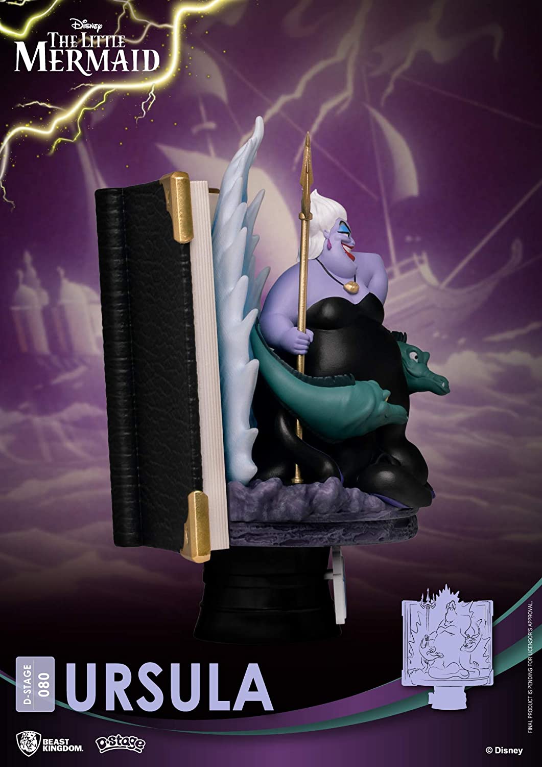 Beast Kingdom Disney Story Book Series: Ursula DS - 080 D - Stage Statue - Fundom
